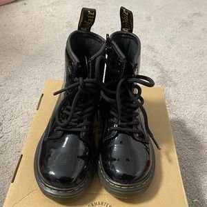 Preschool girls Dr. Martens (Black)